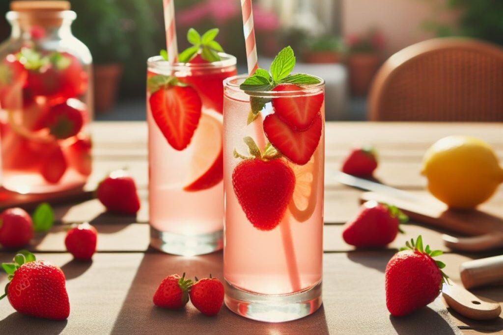 Health Benefits of Strawberry Lemonade