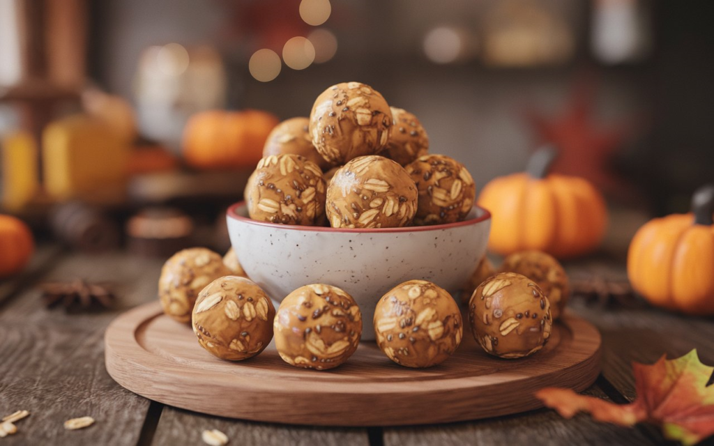 Pumpkin Spice Energy Balls