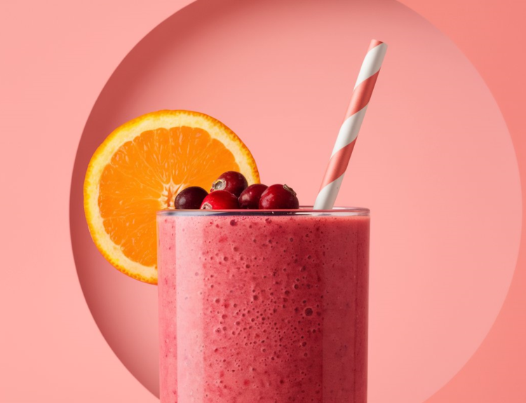 Cranberry Orange Smoothie for Cold & Flu Prevention