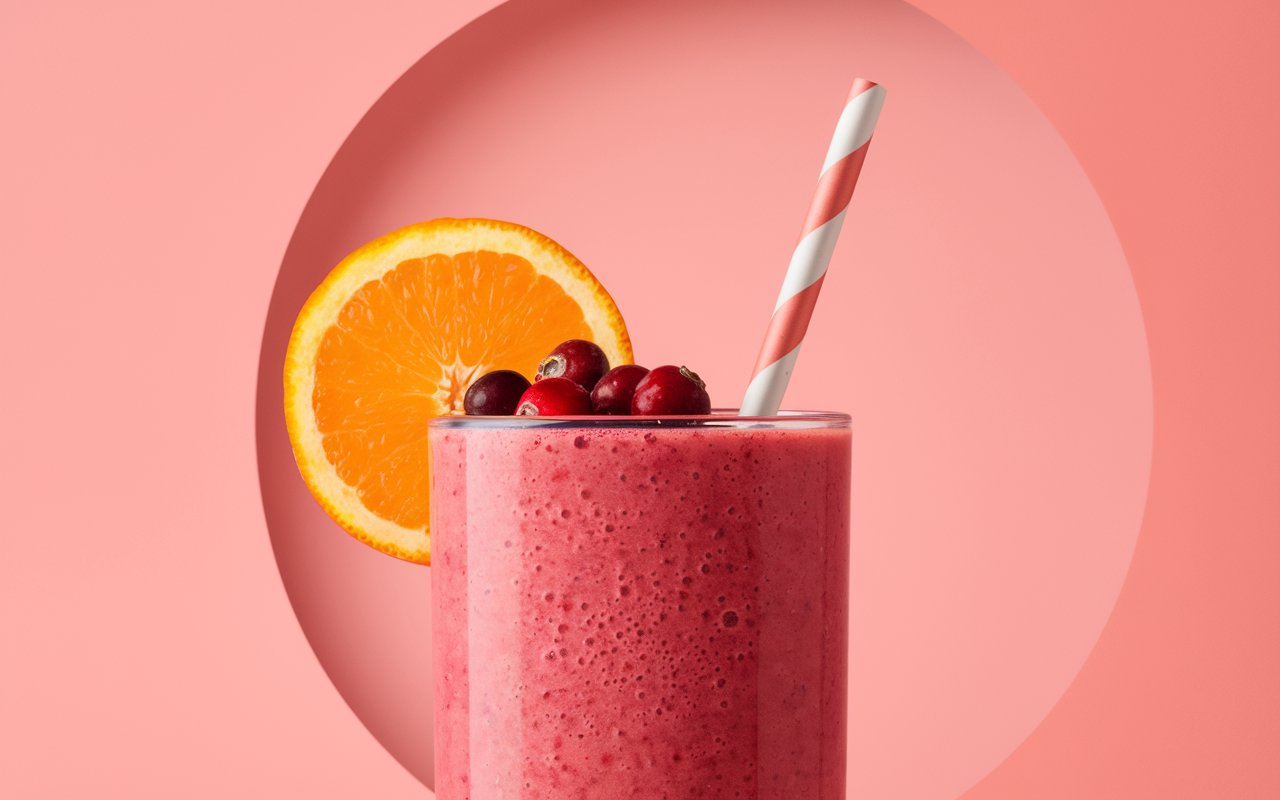 Cranberry Orange Smoothie for Cold & Flu Prevention