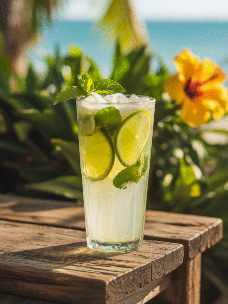 Brazilian Lemonade with a Tropical Twist