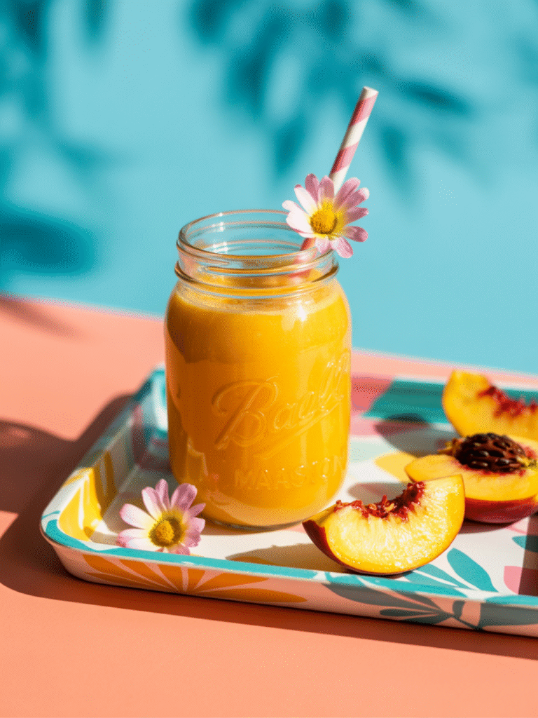 Dairy-Free Peach Smoothie