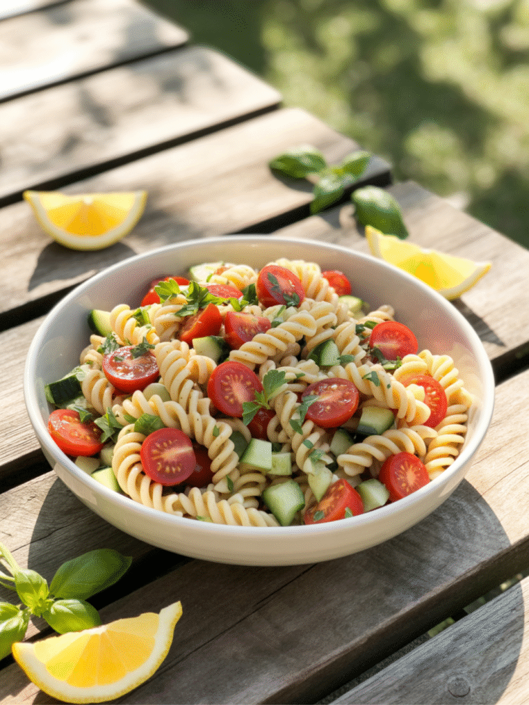 Summer Pasta Salad Recipe Cold Easy Healthy Quick Meals