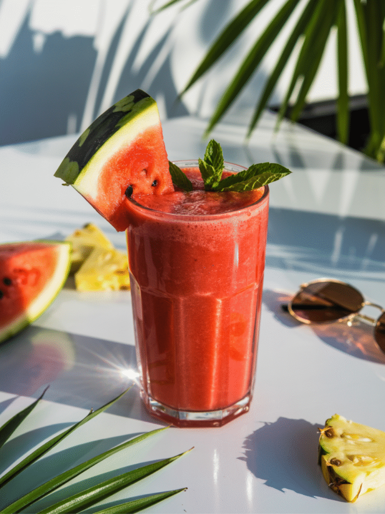 Watermelon Yogurt Smoothie