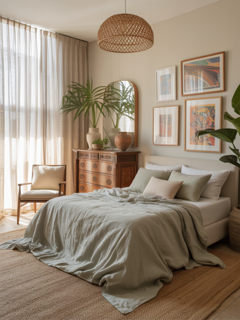 Artistic Boho Bedroom