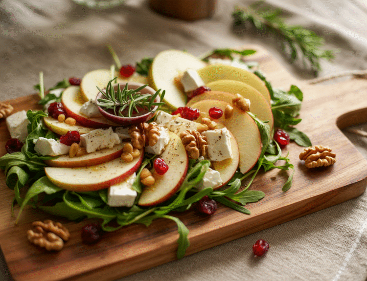 Honeycrisp Apple and Feta Salad