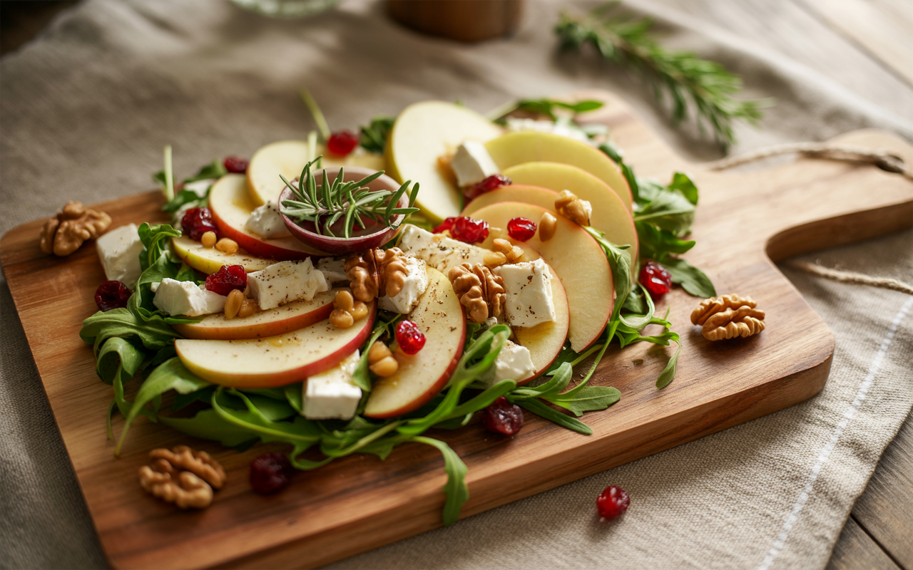 Honeycrisp Apple and Feta Salad