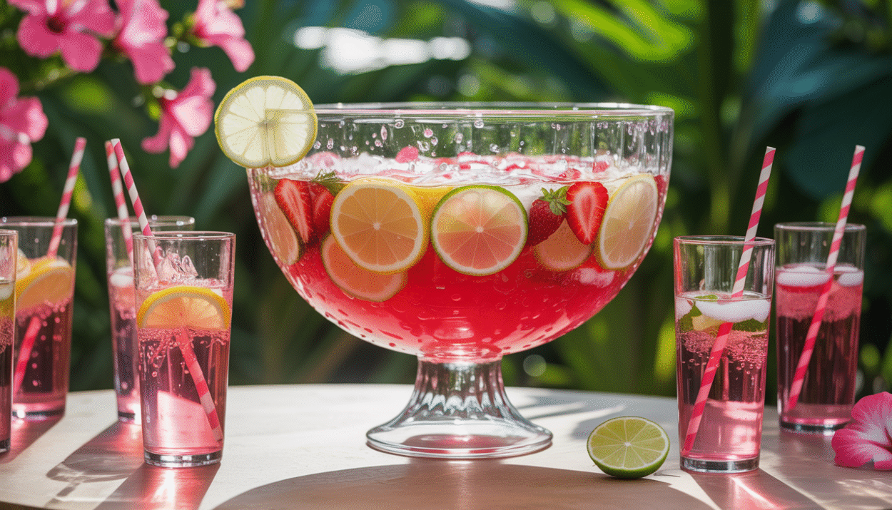 Pink Lemonade Punch Non Alcoholic