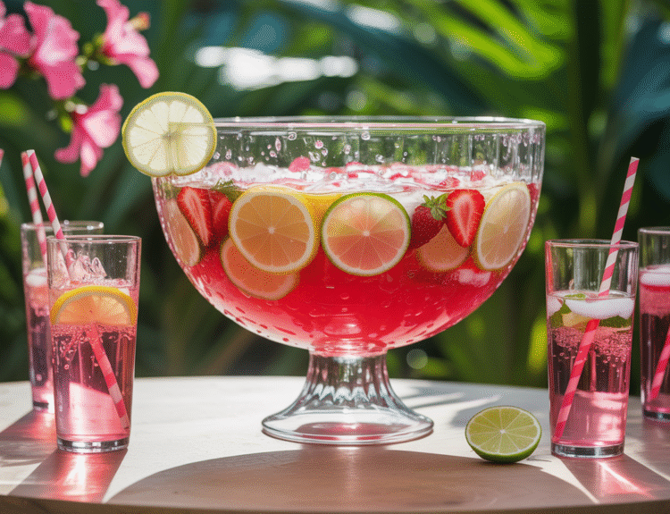 Pink Lemonade Punch Non Alcoholic
