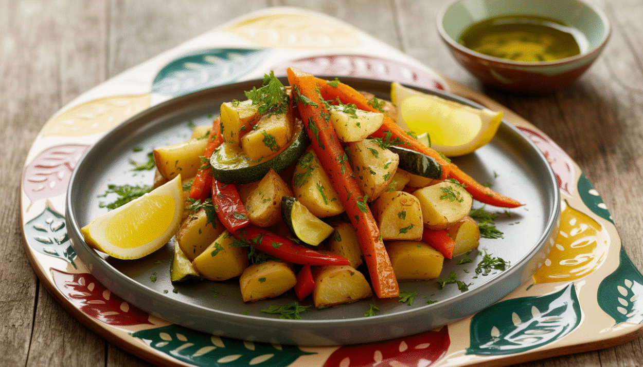 Roasted Veggies and Potatoes Sheet Pan for Busy Weeknights