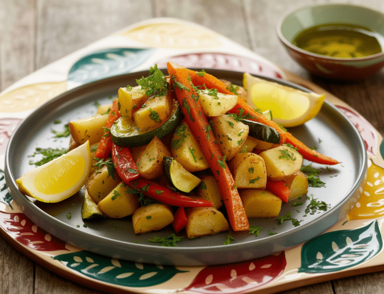 Roasted Veggies and Potatoes Sheet Pan for Busy Weeknights