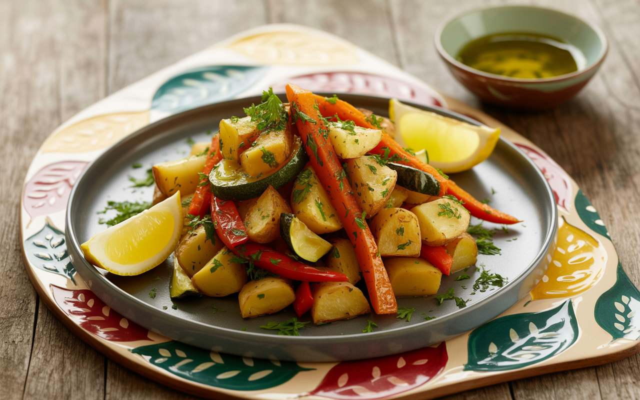 Roasted Veggies and Potatoes Sheet Pan for Busy Weeknights