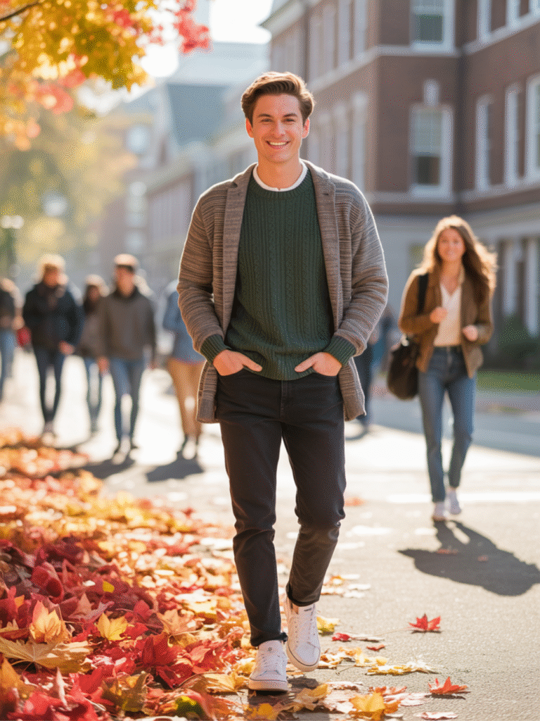 Fall Looks for College Guys