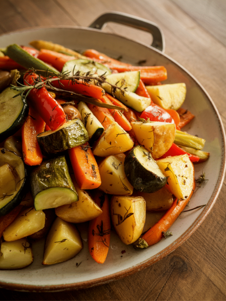Garlic Herb Roasted Potatoes