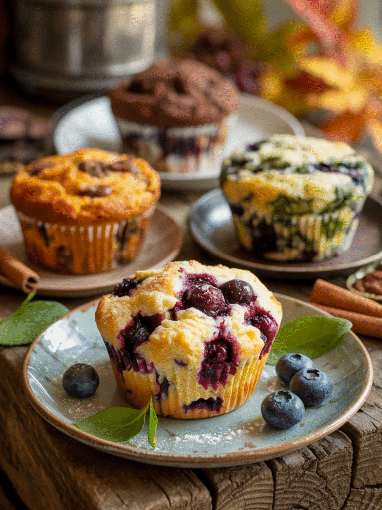 Healthy High-Protein Breakfast Muffins