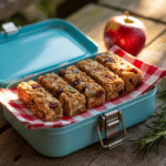 Healthy Homemade Trail Mix Granola Bars