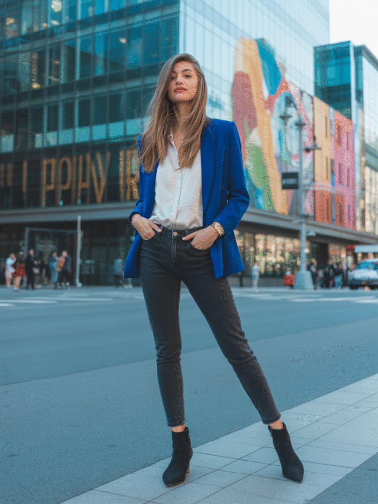 Jeans and Ankle Boots