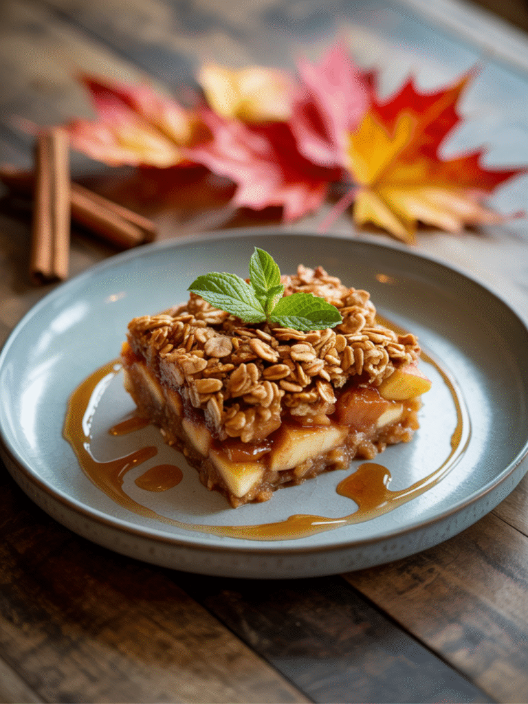 Healthy Vegan Apple Crisp