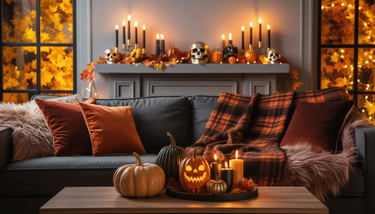 Living Room Halloween Decor Ideas Cozy & Witchy Inspiration