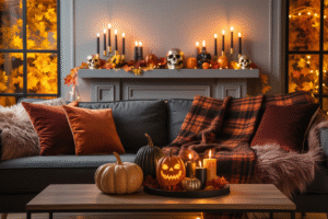 Living Room Halloween Decor Ideas Cozy & Witchy Inspiration