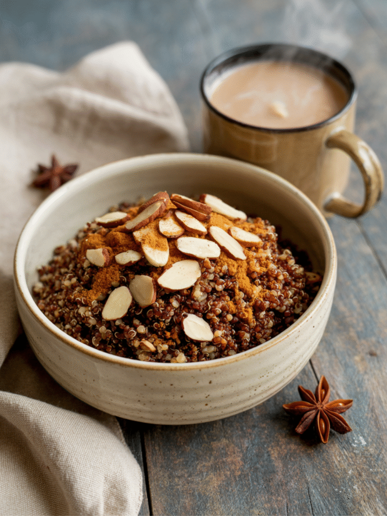 Chai Spiced Quinoa Bowl