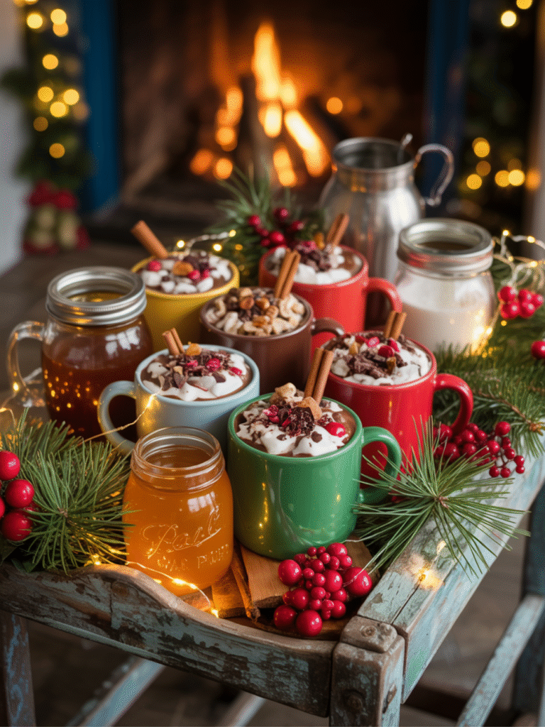 Christmas Hot Chocolate Station