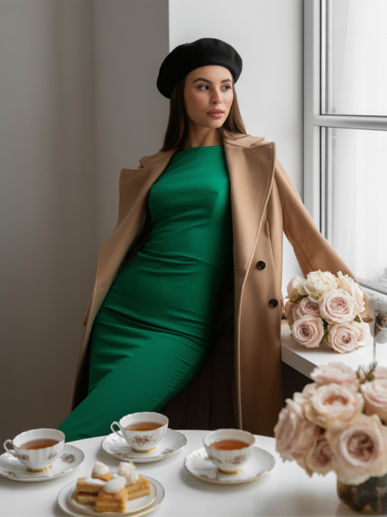 Classy Winter Tea Party Outfit