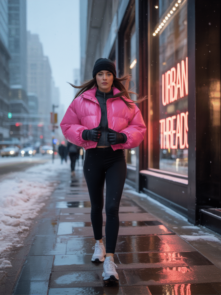 Comfy Winter Fits with Leggings