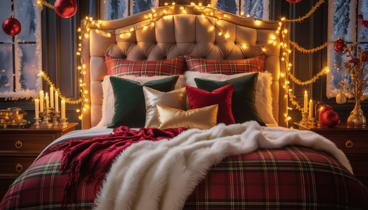 Holiday Bedroom Decor