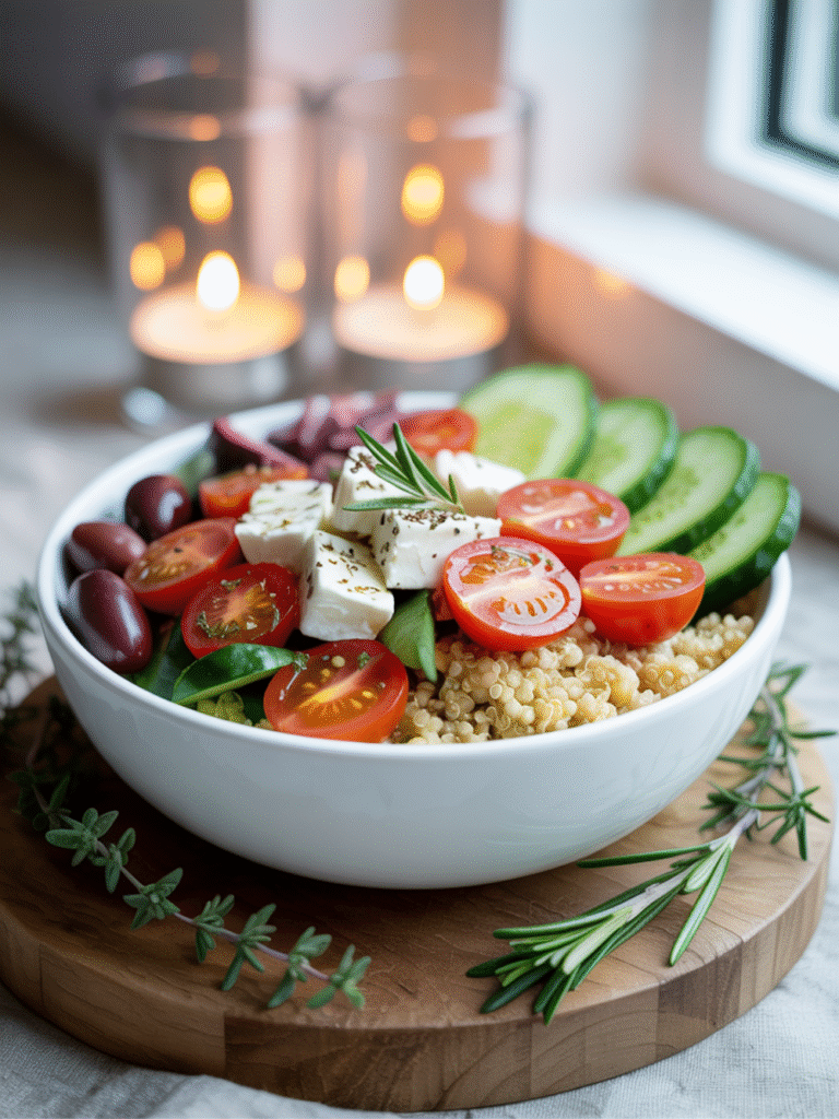 Mediterranean Power Bowl