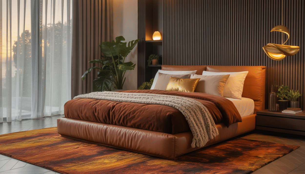 Moody Cozy Bedroom