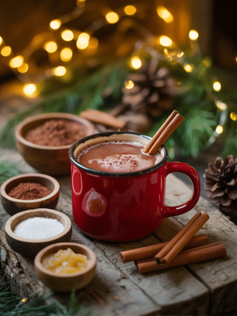 Spiced Holiday Cocoa