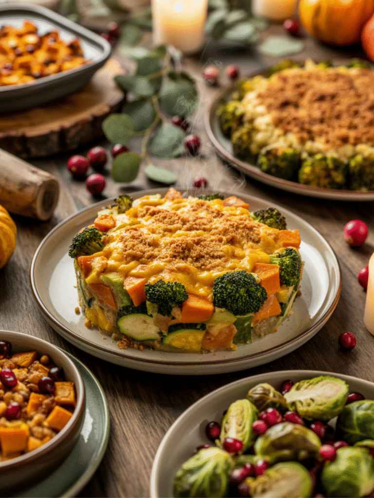 Vegan Casseroles for Thanksgiving