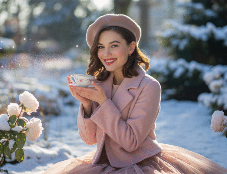 Winter Tea Party Outfit