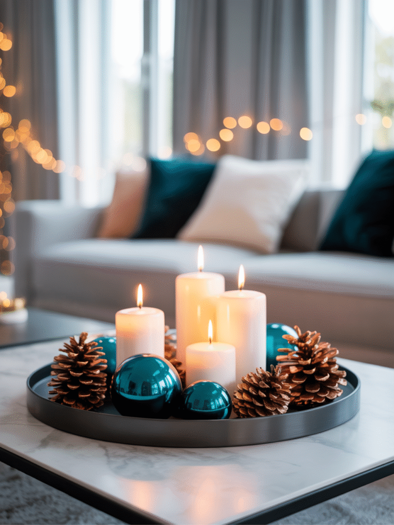 Christmas Coffee Table Decor