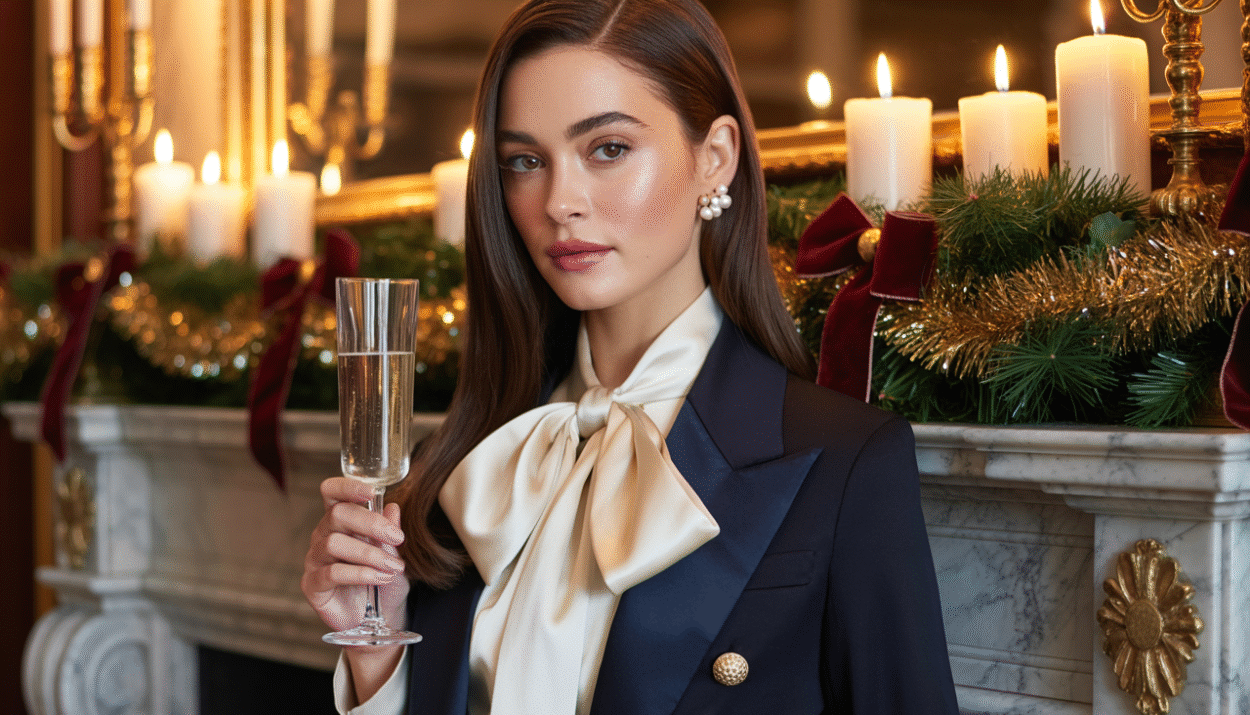 Old Money Christmas Outfit Ideas Inspired by Blair Waldorf