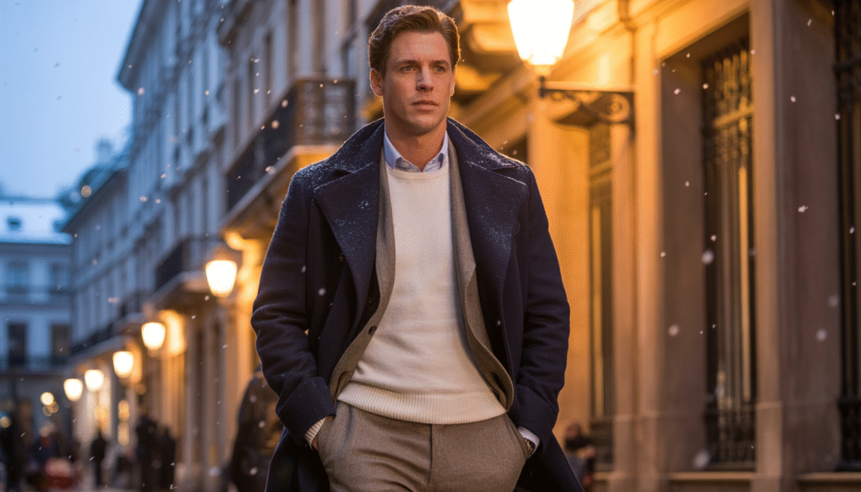 Old Money Outfits Men Winter