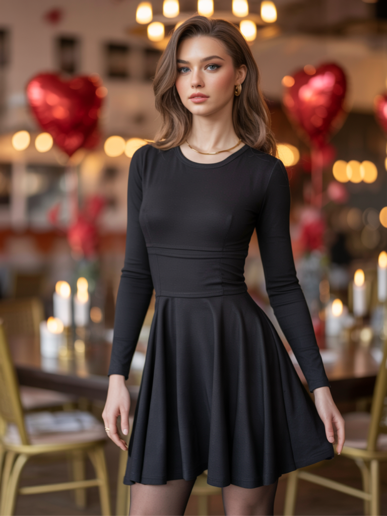 Elegant & Sexy Night Out Valentine’s Outfit