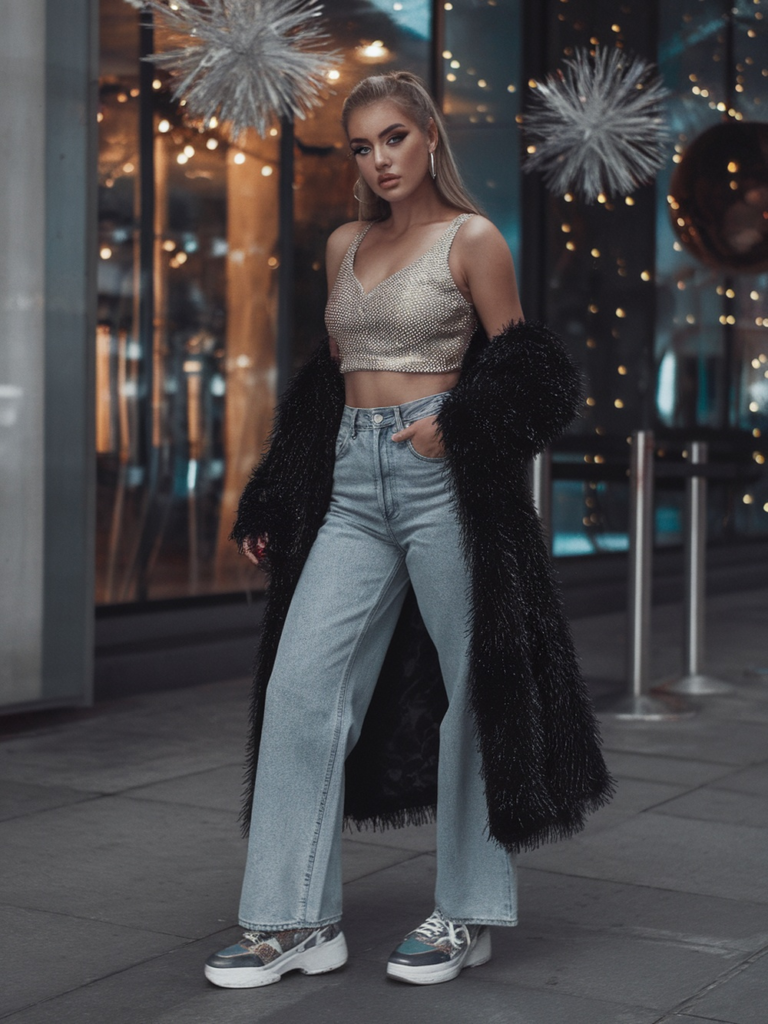 Winter Fashion Trend: Retro Street Style with a Modern Twist