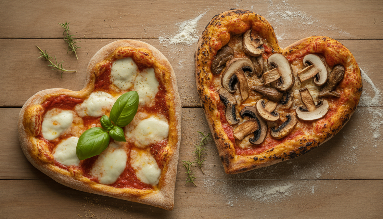 valentines pizza