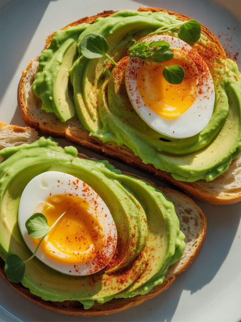 Easy Avocado Toast With Egg