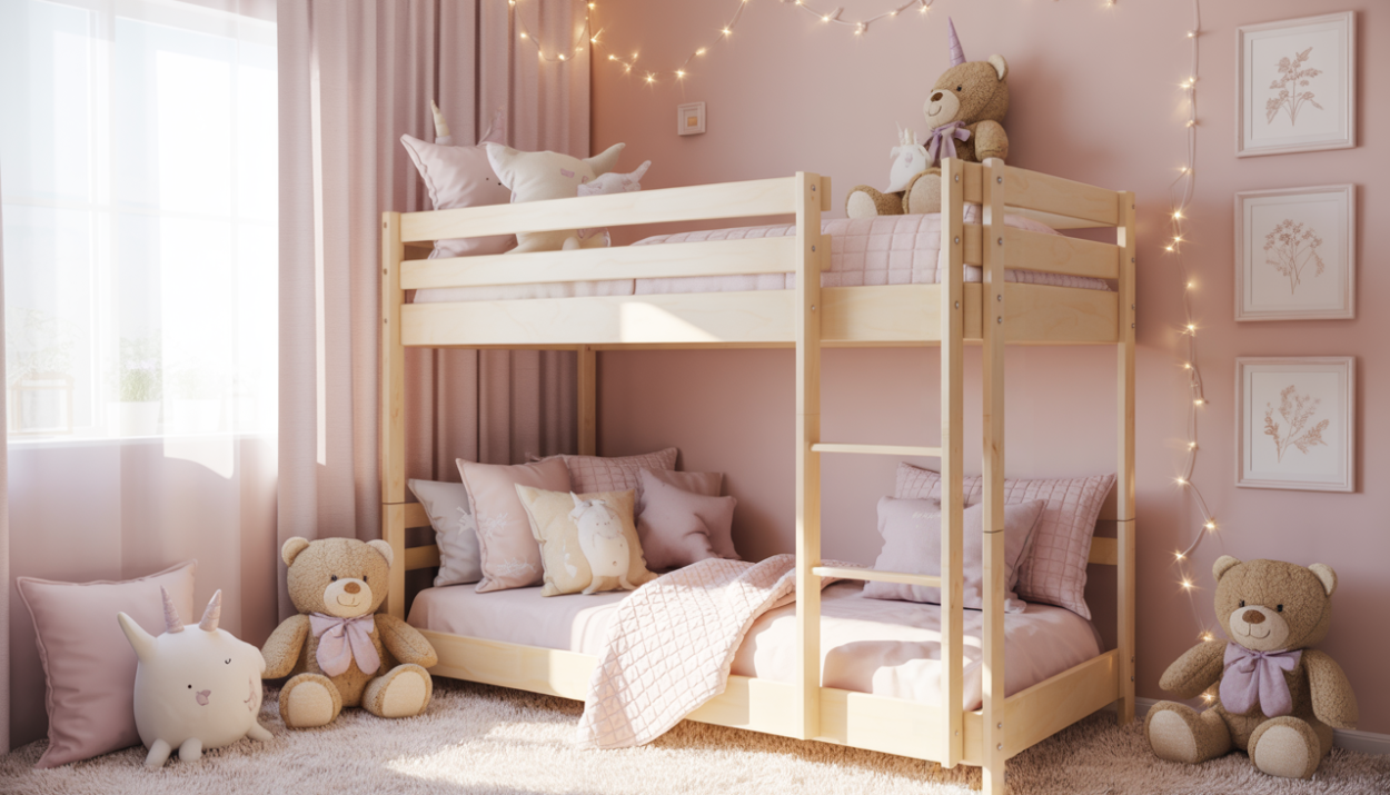 girl bunk bedroom