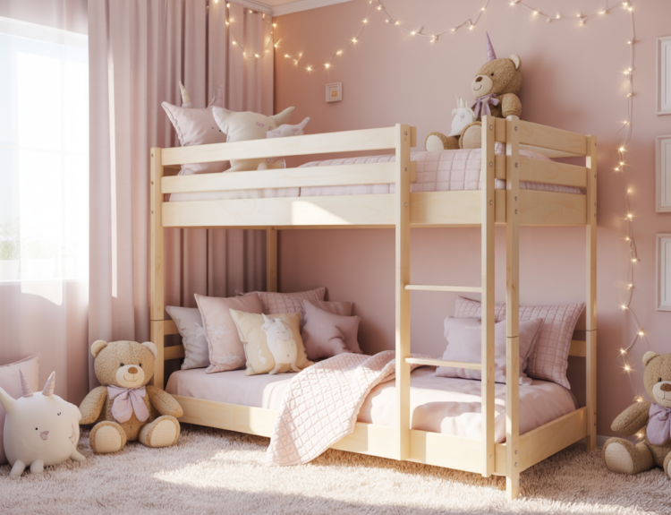 girl bunk bedroom