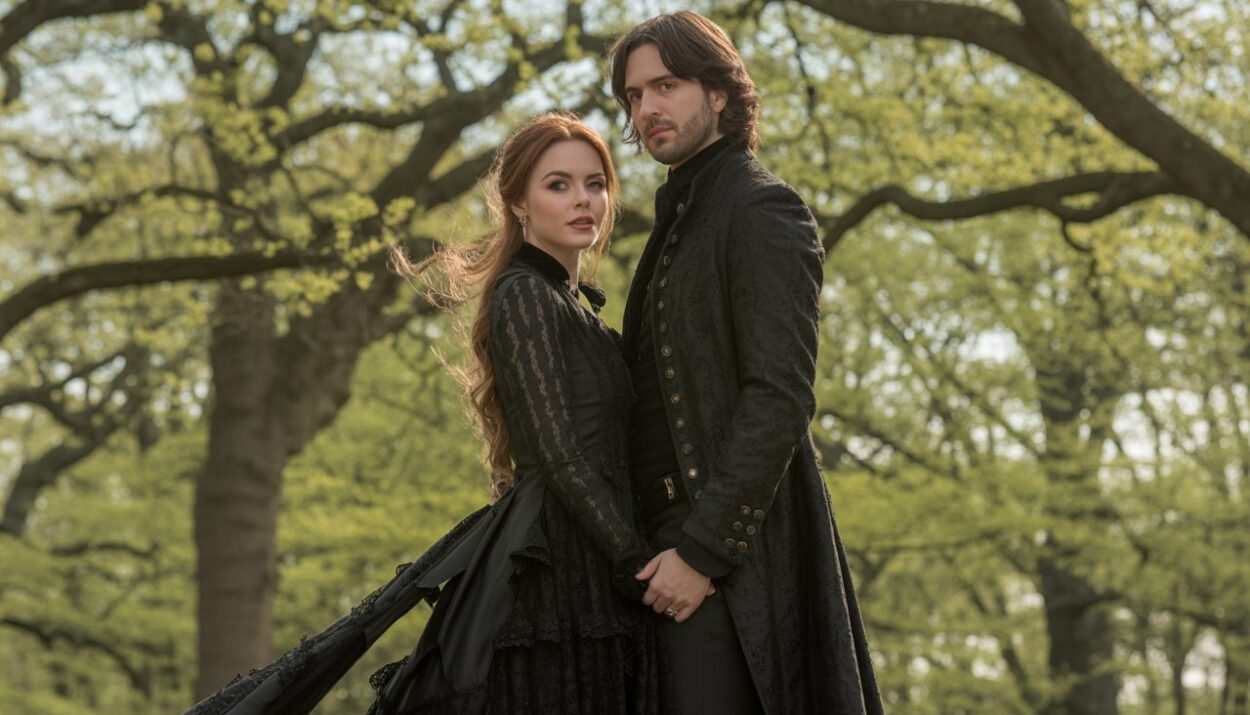 Dark Romance Couple Outfits for Spring