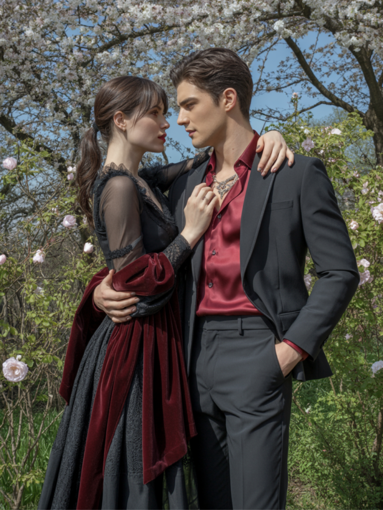 How to Style Romantic Gothic Looks in Spring