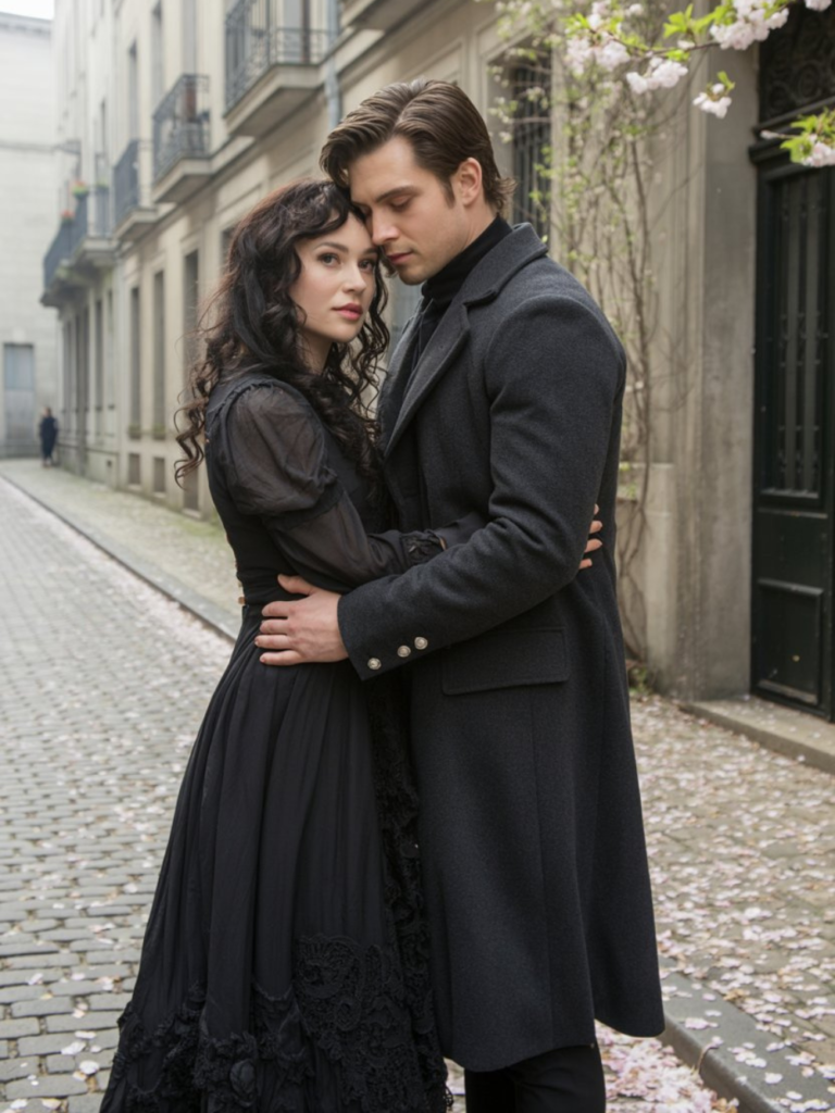 Moody European-Inspired Couple Aesthetic