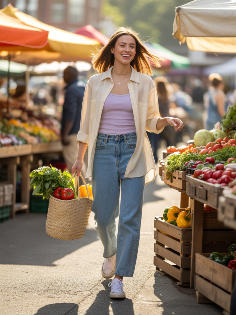 Cute Spring Outfit That’s Comfortable and Stylish