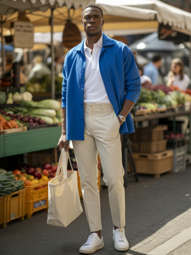 Farmers Market Outfit Ideas for Men