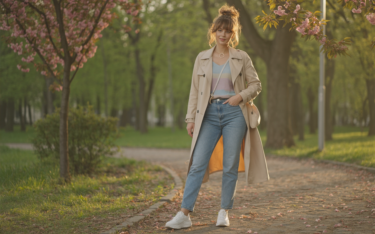 Outfits With Blue Jeans for Spring