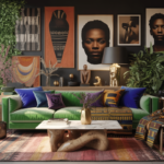 Afrohemian Living Room